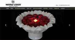 Desktop Screenshot of marblecraze.com